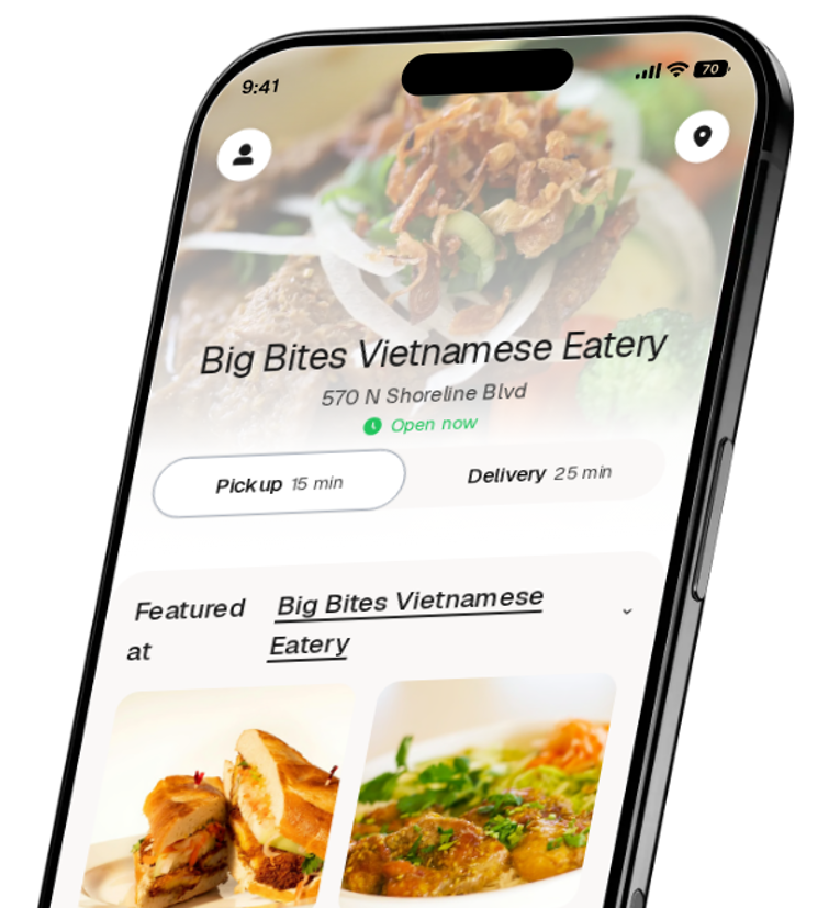 Big Bites Vietnamese Eatery app preview