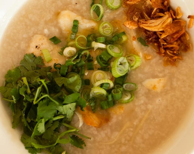 Fish Porridge.